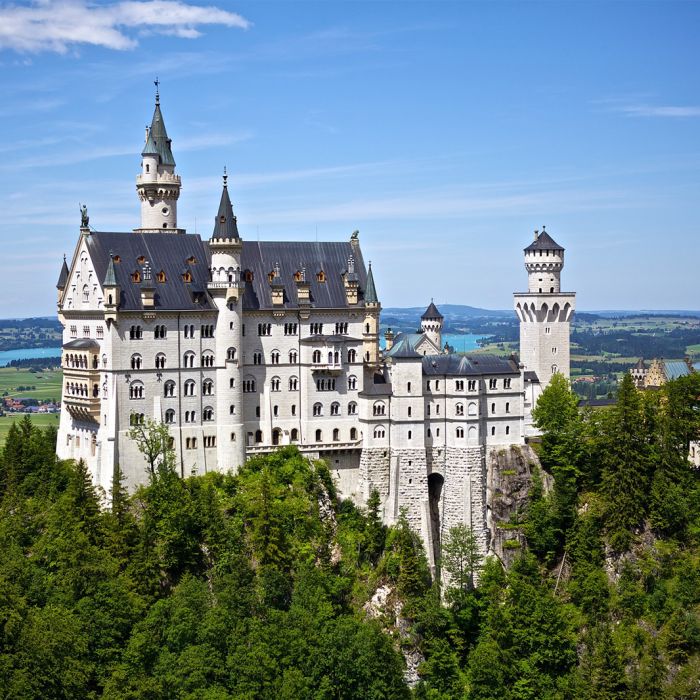 Schloss Neuschwanstein im Allgäu